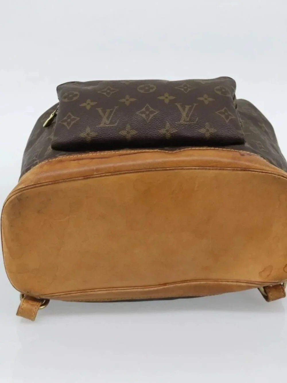 LOUIS VUITTON Monogram Montsouris GM Backpack M51135 LV Auth ka4969
